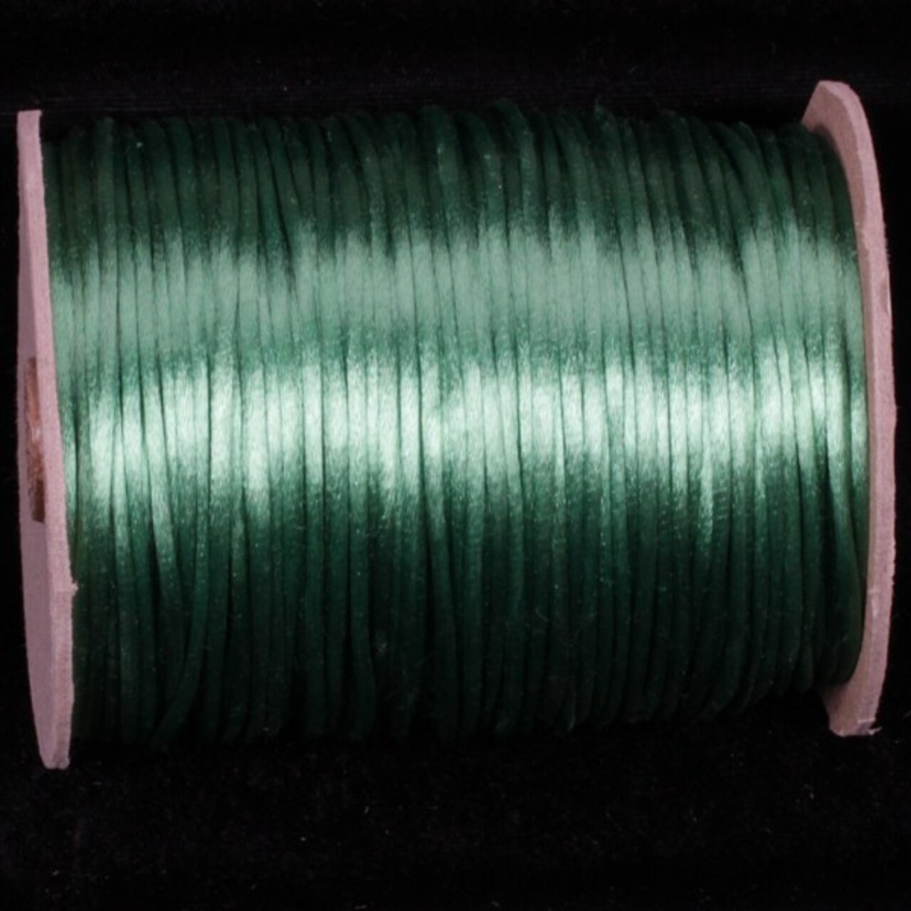 The Ribbon People Emerald Green Solid Satin Cording Craft Ribbon 0.25" x 144 Yards